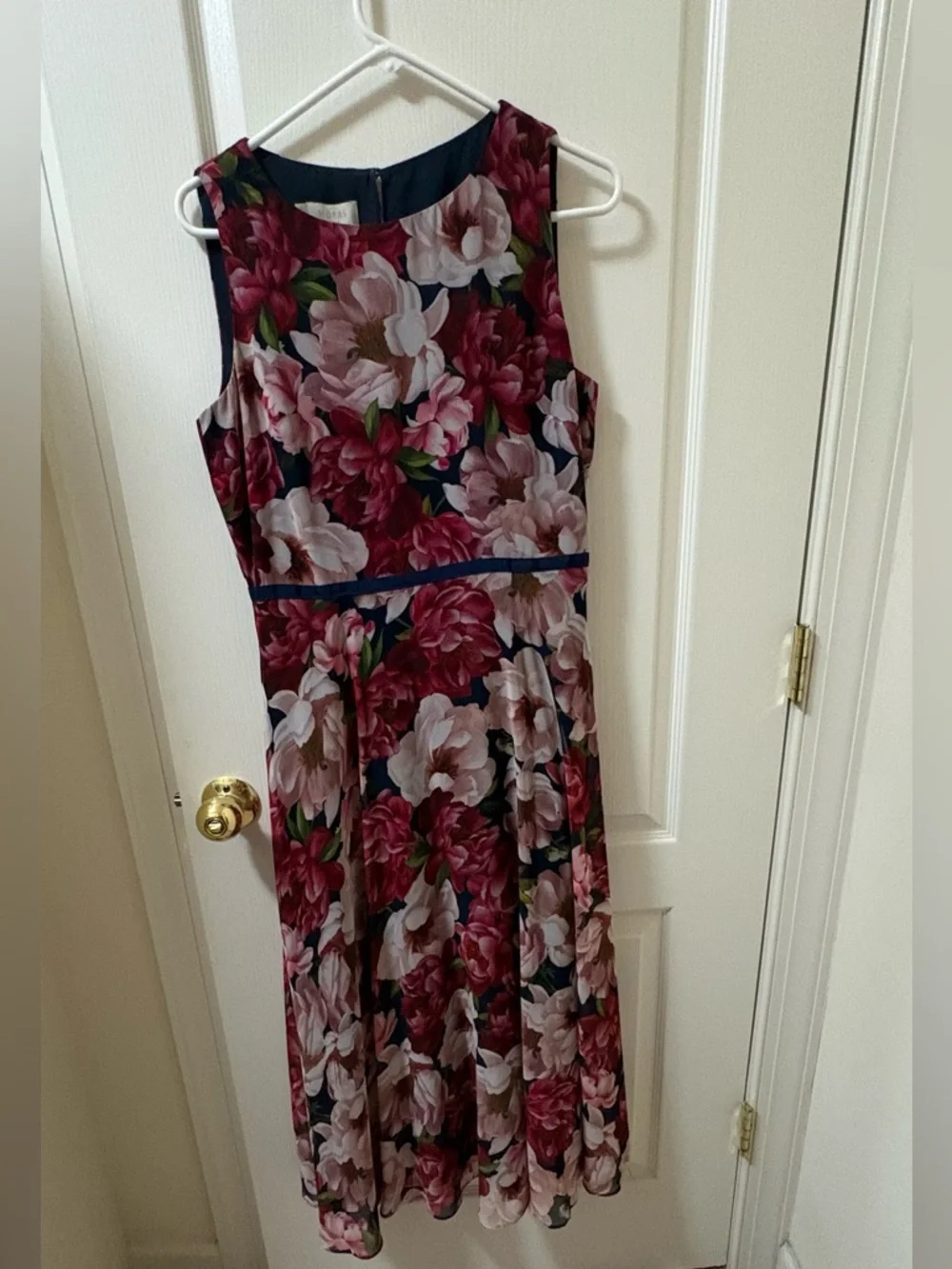 Hobbs London Carly Dress in Peony Pink Floral | Size US 8 / UK 12 – NWT - Picture 2 of 9